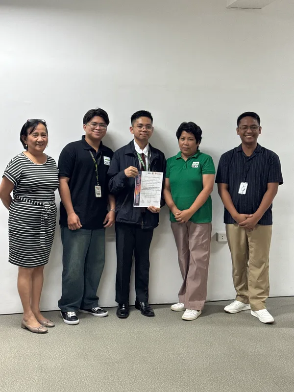 Research awards with the team — Auxiliare capstone project